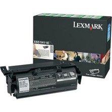 Lexmark X651H11E  Toner Yüksek Kapasite X651 / X652 / X654 / X656