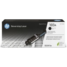 Hp 103A Siyah Neverstop Laser Toner Dolum Seti (2500 Sayfa) W1103A