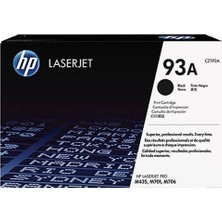 Hp 93A 12000 Sayfa Kapasiteli Siyah Toner – CZ192A