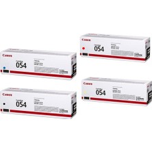 Canon CRG-054 I-Sensys MF-645CX  Toner Seti 1500 Sayfa Renkli