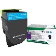 Lexmark CX317DN Mavi  yazıcı toneri