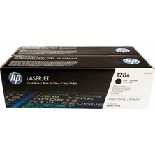 Hp 128A / CE320AD / CM1415 / CP1525 Siyah 2'li Paket Orjinal Toner