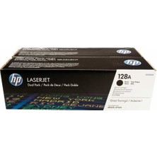 Hp 128A / CE320AD / CM1415 / CP1525 Siyah 2'li Paket Orjinal Toner