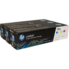 Hp CF341A 126A 3lü CE311A-CE312A-CE313A Toner