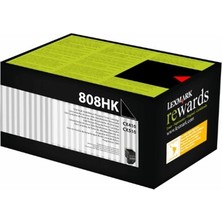 Lexmark CX410-80C8HK0 Siyah Toner Yüksek Kapasiteli