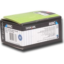Lexmark CX310-CX410 80C80C01.000 Sayfa Mavi Toner