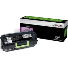 Lexmark 52D5X00 45000 Sayfa Siyah Return Toner