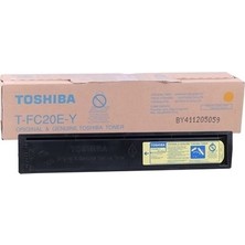 Toshiba T-FC20EY Sarı Toner E-Studio 2020C 6AJ00000070 16,800 Sayfa
