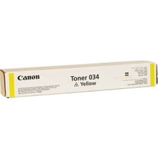 Canon 034 Sarı Toner IR-C1225-C1225IF (9451B001)