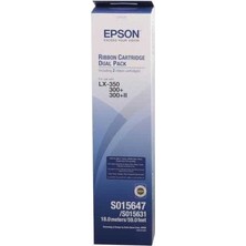 Epson LX-350-S015647 2'li Paket Orjinal Şerit Mavi Renkli Yazıcı Için Uyumlu Kalite