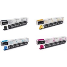 Emge Toner Emgetoner Utax 3206 Ci CK-8512 4 Renk Set Cmyk Çipli Muadil Toner