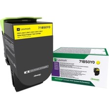 Lexmark CS317 71B50Y0  Toner 2300 Sayfa   Sarı