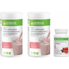 Herbalife Ekonomik Paket (2 Adet Ahududulu Shake ve Ahududulu Çay) Kilo Verme Seti