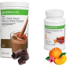 Herbalife Çikolata Shake 550 Gr. - Şeftali Çay 50 gr