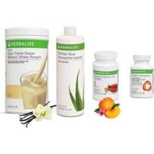 Herbalife Premıum Set V22 (Vanılyalı Shake+Aloe Konsantre+Bitkisel Çay Şeftali 50GR+THERMO)