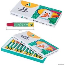 Mikasso Pastel Boya 12 Li Turuncu