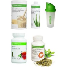 Herbalife Set Vanilya Shake- Aloe Suyu- 100 gr Klasik Çay- Thermo Complete ve Shaker