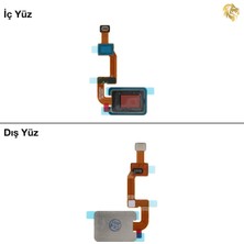 Arsking Xiaomi Mi Note 10 Lite Uyumlu Parmak Izi Filmi Parmak Izi Sensörü Parmak Izi Okuyucu Home Tuşu Flexi