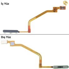 Arsking Xiaomi Poco X3 / X3 Pro Uyumlu Parmak Izi Filmi Siyah Parmak Izi Sensörü Parmak Izi Okuyucu