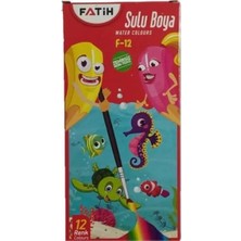 Mikasso Fatih Sulu Boya 12 Renk F-12 Çok Renkli