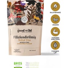 The Good Wild Filizlendirilmiş Nohut Unu | Glutensiz Un | Vegan | Yüksek Lif | Glutensiz Ürün | 300 Gr