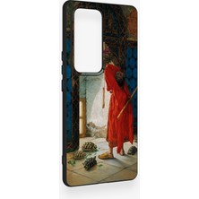 Vip Case Vivo V30 Uyumlu Kaplumbağa Terbiyecisi Desenli Silikon Kılıf