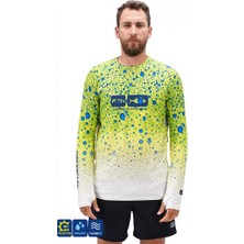 Fujin Pro Angler Green Ocean Uv Korumalı Balıkçı Sweatshirt