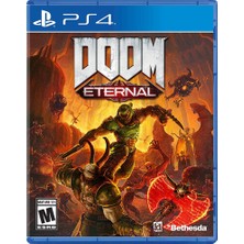 Doom Eternal Aksiyon Oyun Ps4 Için Bethesda Yetişkinlere Uygun