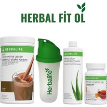 Herbalife Güne Başla Zinde Kal Seti Çikolata Shake Şeftali 50 gr