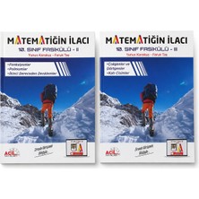 Acil Yayınları Matematiğin Ilacı 10. Sınıf Matematik Fasikül Seti 2 ve 3 – Fonksiyonlar Polinomlar Denklemler Geometri – Yunus Karakuş Faruk Taş