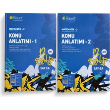 Raunt Ayt Matematik 2 Konu Anlatımı 1-2 Seti – 12. Sınıf Say-Ea Video Çözümlü Matematik Konu Anlatım Kitabı 2 Kitap