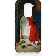 Vip Case Redmi Note 9 Uyumlu Kaplumbağa Terbiyecisi Desenli Silikon Kılıf