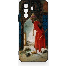 Vip Case Huawei Nova Y70 Uyumlu Kaplumbağa Terbiyecisi Desenli Silikon Kılıf