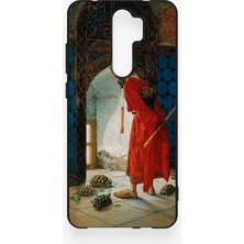 Vip Case Redmi Note 8 Pro Uyumlu Kaplumbağa Terbiyecisi Desenli Silikon Kılıf