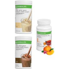 Herbalife Shake Vanilyalı,fındıklı 1 Adet, Aloe Vera 1 Adet ve Şeftali Çay 50GR 1 Adet