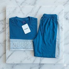 Tarık Erkek Çocuk Pijama Takımı Mavi - 7-8 Yaş
