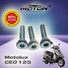 Moton Motolux Ceo 125 Arka Jant Bijon Takımı %100 Uyumlu, Yüksek Dayanıklı
