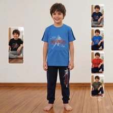 Kapi Kids Erkek Çocuk Pijama Takımı 11-12 Yaş - Mavi