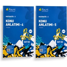 Raunt Ayt Matematik 2 Konu Anlatımı 4-5 Seti – 12. Sınıf Say-Ea Video Çözümlü Yks Ayt Matematik 2 Kitap