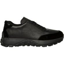 Marcomen 24165 Casual Süet Siyah Erkek Spor Ayakkabı