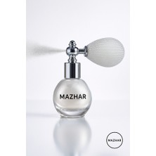 Mazhar Silver Glitter Çok Amaçlı Yüz ve Vücut Işıltılı Toz Sim Spreyi