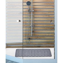 Nestaura Silikon Kaydırmaz Taban Duşakabin ve Banyo Paspası - Dikdörtgen Banyo ve Küvet Içi Bubble Paspas