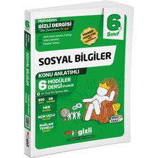 Gizli Yayınları Gizli 2027 6. Sınıf Sosyal Bilgiler Müfredatın Gizli Dergisi Maarif Model