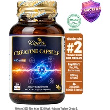 Kiperin Kreatin Monohidrat | Aktif Yaşam | 500MG | 90 Kapsül
