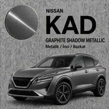 Simatechcolor Nissan Kad Graphıte Shadow Metallıc Uyumlu Çizik Giderici Rötuş Kalemi + Vernik Seti