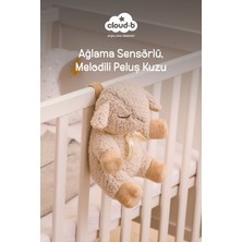 Cloud-B Melodili Peluş Kuzu Uyku Arkadaşı 21X19X24 cm
