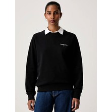 Tommy Jeans Siyah Kadın Sweatshirt DW0DW23288BDS