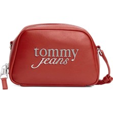 Tommy Hilfiger Kırmızı Kadın Çapraz Çanta Tjw Bold Camera Bag