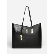 Steve Madden Siyah Kadın Tote Çanta Belıot-C