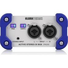 Klark Teknık DN200 V2 2-Kanal Active Dı Box